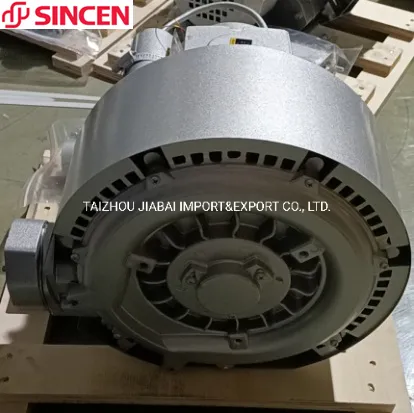 High Air Flow 7.5kw Double Stage Vortex Vacuum Pump Ring Blower