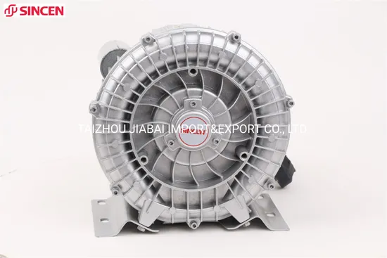 0.75kw CE Approved UL Standard High Pressure Air Ring Blower Vortex Blower