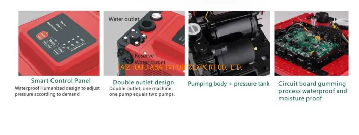High Quality Durable Mini Classic Style Smart Hot Water Booster Self-Priming Pump