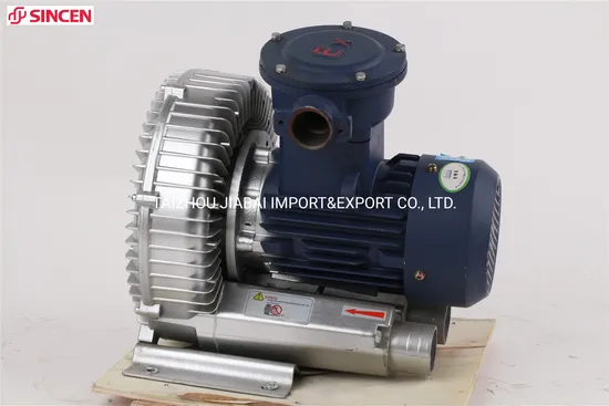 Pneumatic Regenerative Explosion Protection 750W Air Blower