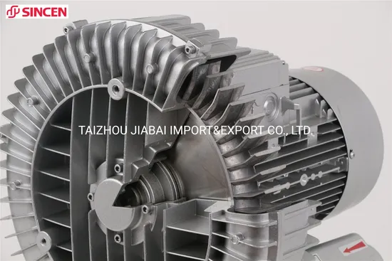 Factory Supply 4HP Single Stage Turbine Compressor High Pressure Electric Ring Blower