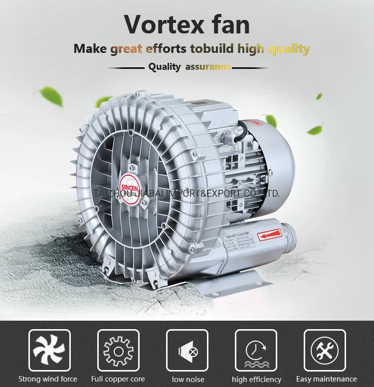 Vacuum Turbo Side Channel High Pressure Electric Ring Blower for Fish Pond