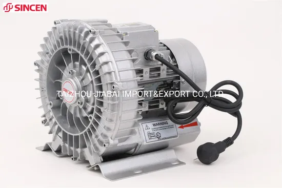 Air Blower for Transportation/Loading/Unloading 1.5kw Blower Vacuum Aeration Turbo Side Channel High Pressure Electric Ring Air Blower for Fish Pond