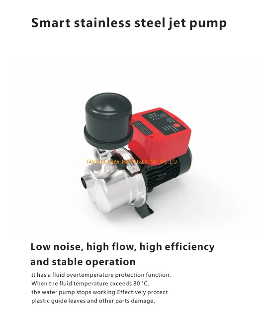 Good Quality and Low Price Household Mini Inverter Smart Hot Water Booster Jet Pump