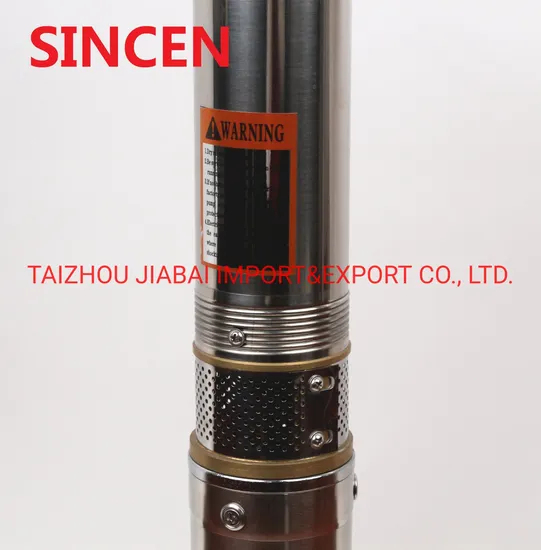 Sincen 4SD10/16 380V50Hz Big Flow Deep Well Submersible Pump