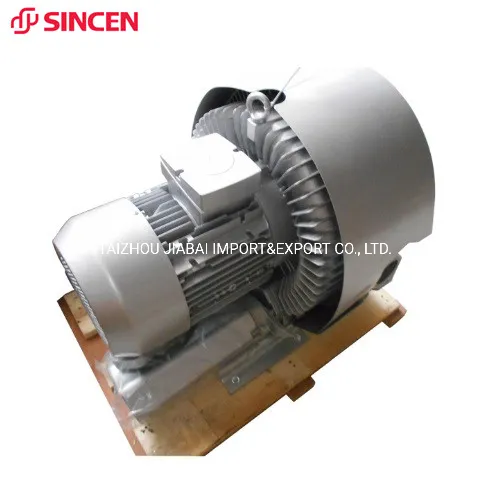 CE Approved 7.5HP/5.5kw 3 Phase 380V Double Stage Ring Air Blower