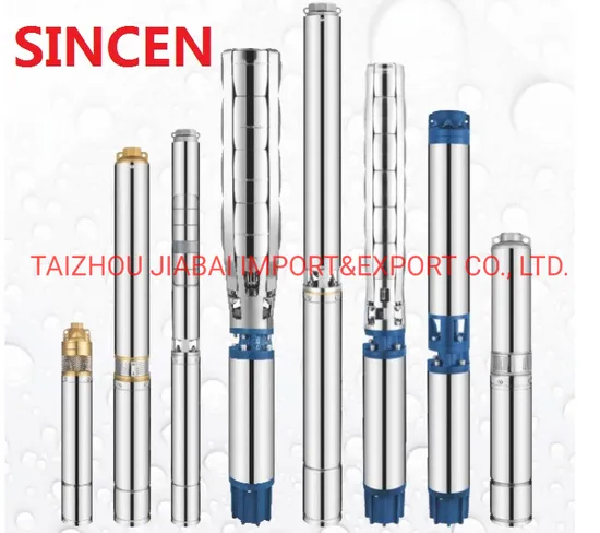 4SD4/55 Stainless Steel Shaft Deep Well Submersible Pump