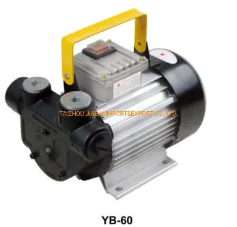 Top Selling Manufacture 60L/Min Portable Electric Oil Transfer Pump