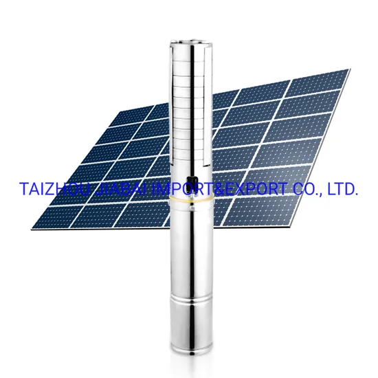 High Efficiency 1100W 110V 101m DC Deep Well Submersible Solar Water Pump