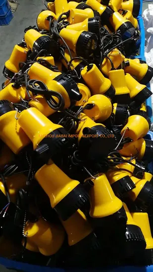 Factory Price High Quality Submersible 12V DC Marine Pump