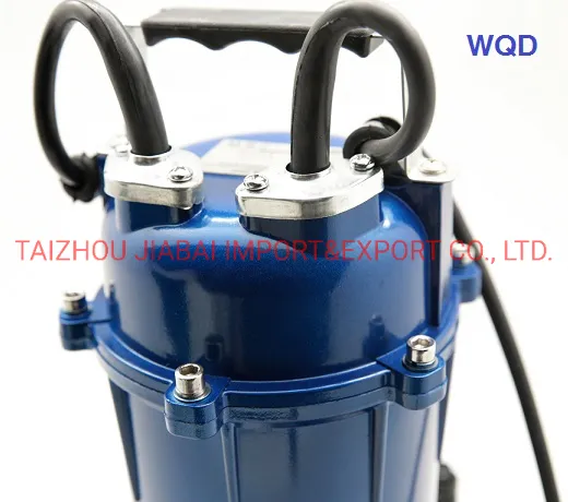 Wqd Sewage Submersible Water Pump (WQD10-8-0.55)