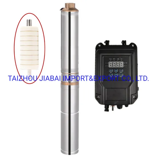4inch Good Quality AC&amp;DC Irrigation Use Deep Well Submersible Solar Pump