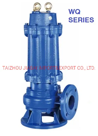 Wq45-16-3 Vertical Submersible Self Priming Basement Sewage Water Pump