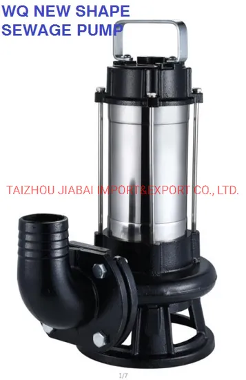Wq Auto-Stirring Sewage Submersible Pump Wqk80-15-7.5