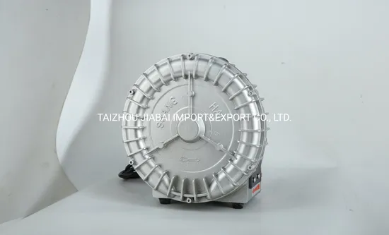 Industrial Aluminum High Pressure Single Phase 0.12kw/0.16HP Air Ring Blower