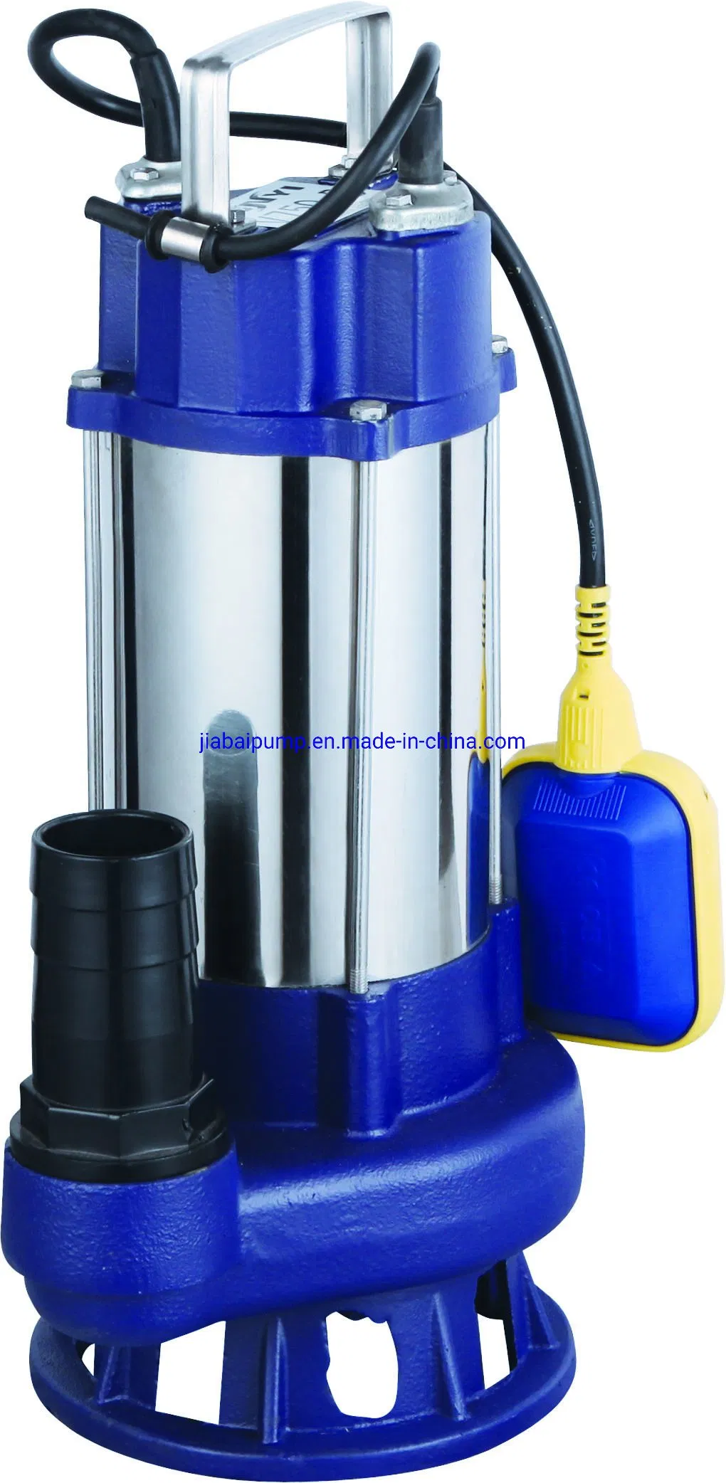 V2200f 3 Inch 3 HP S. S. Submersible Sewage Pump with Float