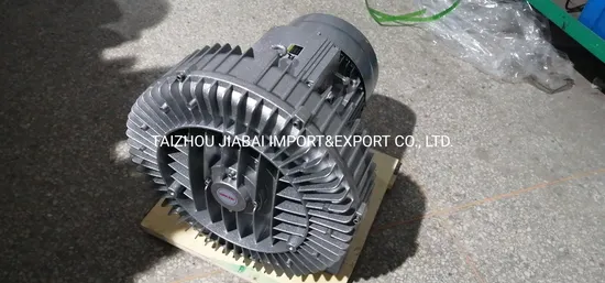 CE Approved 7.5kw Electric High Pressure Ring Blower for Fish Shrimp Farming
