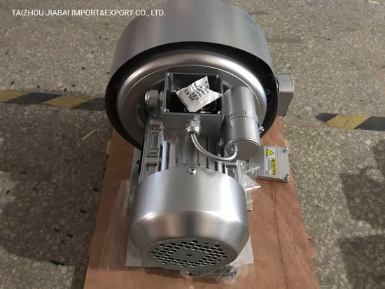 Melt-Blown Fabric Double Impeller 2.2kw/3HP Side Channel Ring Regenerative Turbo Ring Blower