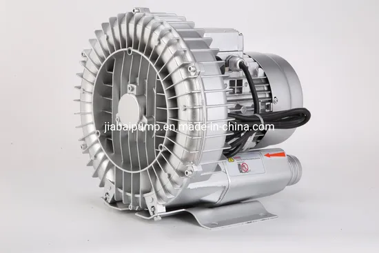 750W Factory Supply Single Stage High Pressure Pump Ring Blower