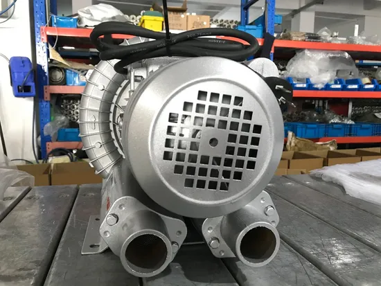 0.75kw/1HP AC High Pressure Electric Industrial Centrifugal Side Channel Ring Blower