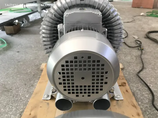 High Pressure CE Approved 4HP 3kw Air Single Stage Vacuum Ring Blower