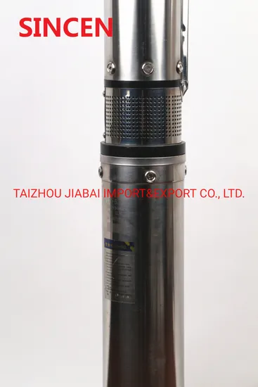 6inch 6sr10/8 Large Flow Deep Well Submersible Pump