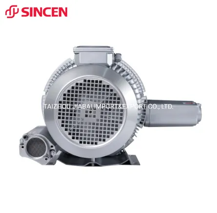 Turbo Auto Loader High Pressure 0.85kw Double Impeller Air Blower