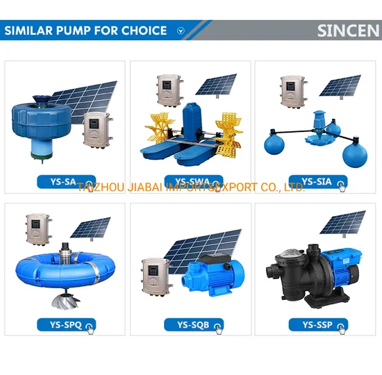 2.2kw AC/DC Controller Solar Floating Ball Impeller Aerator