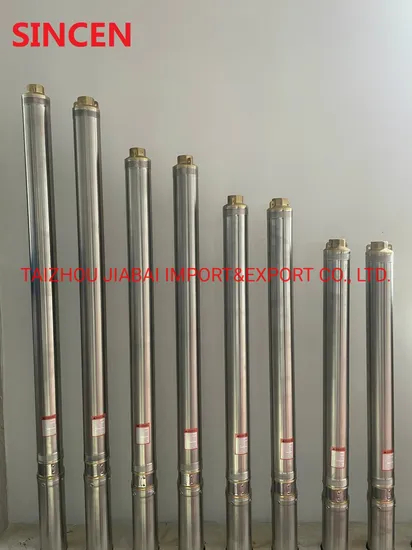 SD Series 4sdm8/10 Multistage High Pressure Deep Well Submersible Electric Water Pump