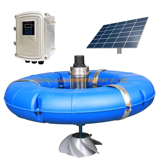 Wide Voltage Stainless Steel Impeller Solar Surge Aerator
