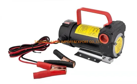 Top Selling Manufacture 60L/Min Portable Electric Oil Transfer Pump