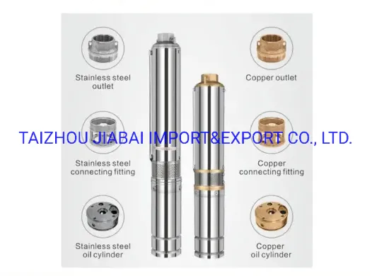 Top Quality Plastic Impeller 1.1kw DC&amp;AC Deep Well Submersible Solar Pump