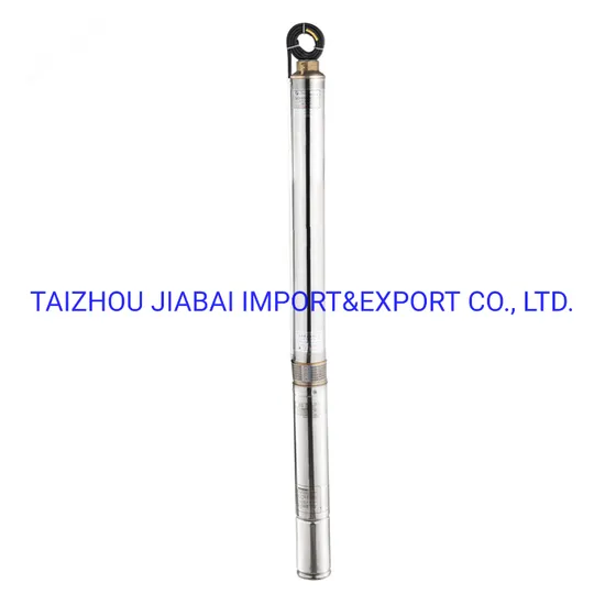 4inch 110m 13m3/H Plastic Impeller 2.2kw/3HP Deep Well Submersible Solar Pump
