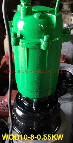 Wqd Sewage Submersible Water Pump (WQD10-8-0.55)