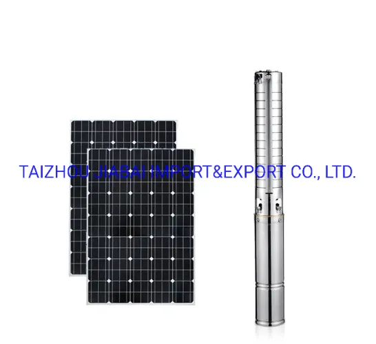 2inch Outlet Stainless Steel Impeller DC/AC Deep Well Submersible Solar Pump