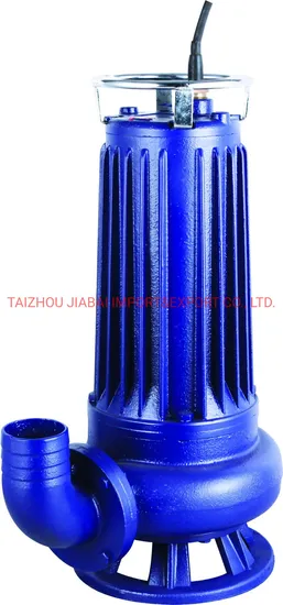 Wq Sewage Submersible Water Pump Qw Submersible Vertical Sewage Pump