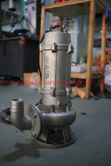 Big Flow High Capacity Submersible Pump Dirty Water Pump Sewage Water Pump for Municipal Works Industrial Buildings Transport Rainwater