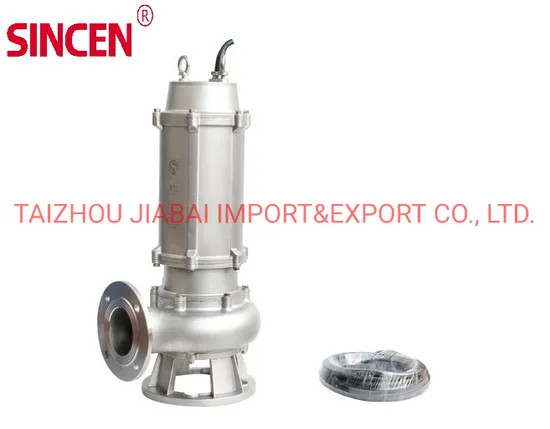 Electric Dirty Sewage Slurry Centrifugal Submersible Industrial Water Pump