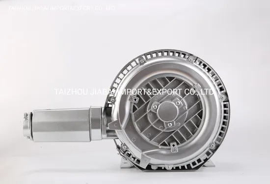 High Pressure Vacuum Cleaner Double Stage 1.13HP 0.85kw Air Ring Blower