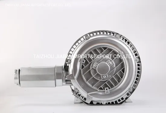 High Pressure Vacuum Cleaner Double Stage 1.13HP 0.85kw Air Ring Blower