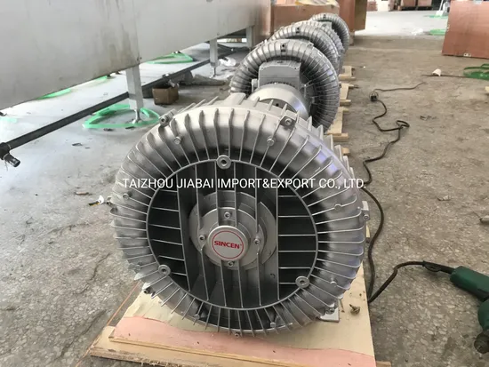 Fish Pond Shrimp Pool Farming Aquaculture Biofloc Fan 3.8kw 380V Ring Blower