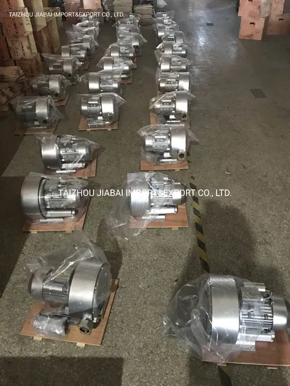 Double Stage Side Channel Aquaculture 4kw/5.5HP 380V Ring Blower