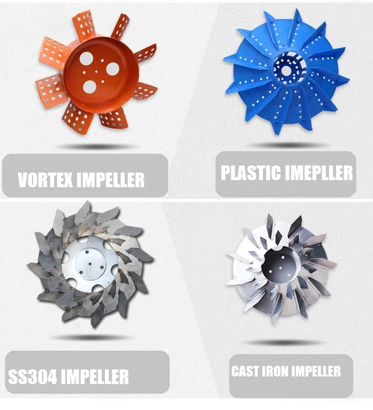 New Type Impeller Aerator with Water Cooled Motor for Fish Pond