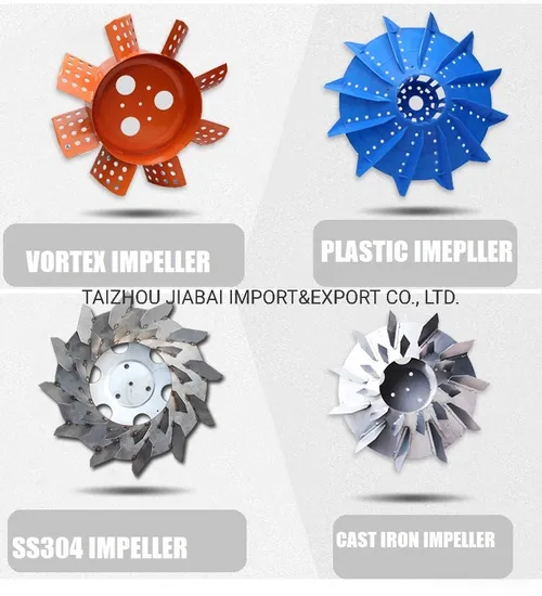 New Type Impeller Aerator with Water Cooled Motor for Fish Pond
