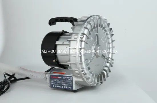 Factory Supply Single Stage Turbine Compressor High Pressure Electric Aeration Ring Blower