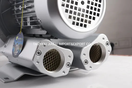 250W Single Stage High Pressure Side Channel Fish Pond Air Ring Blower