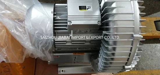 7.5HP 5.5kw 380V Industrial Hot Regenerative Side Channel Air Ring Blower