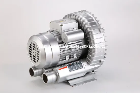 Single Stage High Pressure Side Channel Low Noise 750W/1HP Air Ring Blower