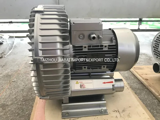 Fish Farming 5HP 3.8kw 380V Vortex Blower Air Ring Blower