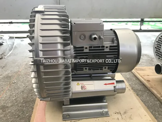 Fish Farming 5HP 3.8kw 380V Vortex Blower Air Ring Blower